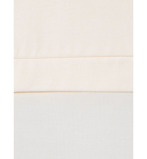 MIDIUMISOLID「MIDIUMISOLID for Ladies シアーミックスファブリックTシャツ」|Tシャツ・カットソー|