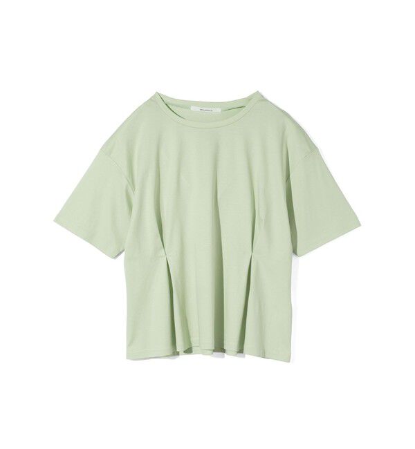 MIDIUMISOLID「MIDIUMISOLID for Ladies ウエストタックスムースカットソー」|Tシャツ・カットソー|