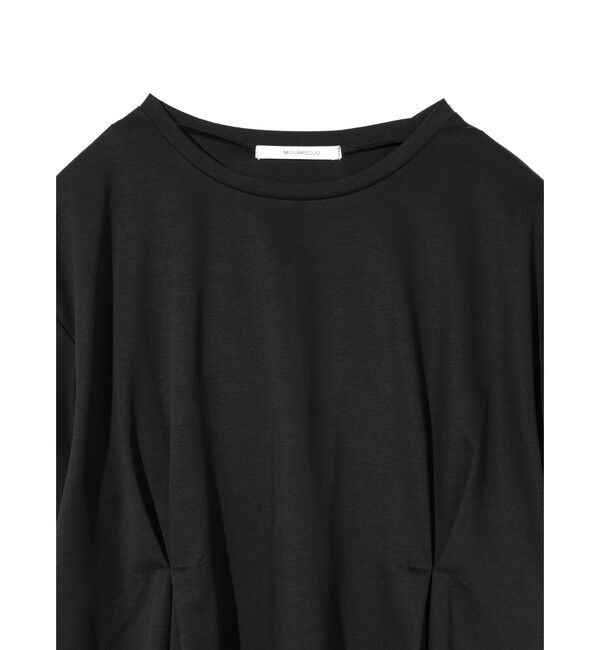 MIDIUMISOLID「MIDIUMISOLID for Ladies ウエストタックスムースカットソー」|Tシャツ・カットソー|