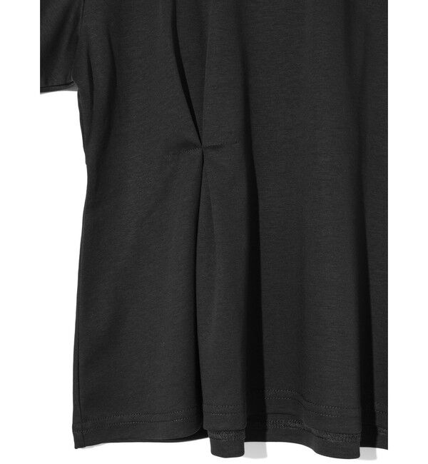 MIDIUMISOLID「MIDIUMISOLID for Ladies ウエストタックスムースカットソー」|Tシャツ・カットソー|
