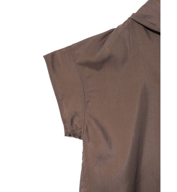 MIDIUMISOLID「MIDIUMISOLID for Ladies フードタイワイドプルオーバー」|シャツ・ブラウス|