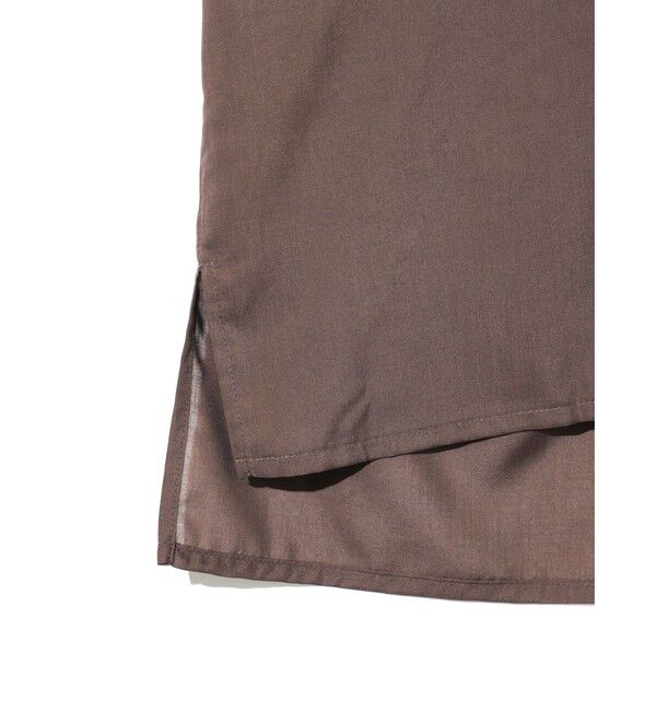 MIDIUMISOLID「MIDIUMISOLID for Ladies フードタイワイドプルオーバー」|シャツ・ブラウス|