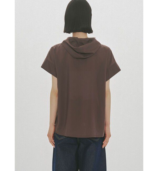 MIDIUMISOLID「MIDIUMISOLID for Ladies フードタイワイドプルオーバー」|シャツ・ブラウス|