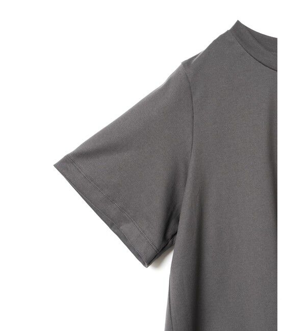 mizuiro ind「mizuiro ind フレアクルーネックTシャツ」|Tシャツ・カットソー|