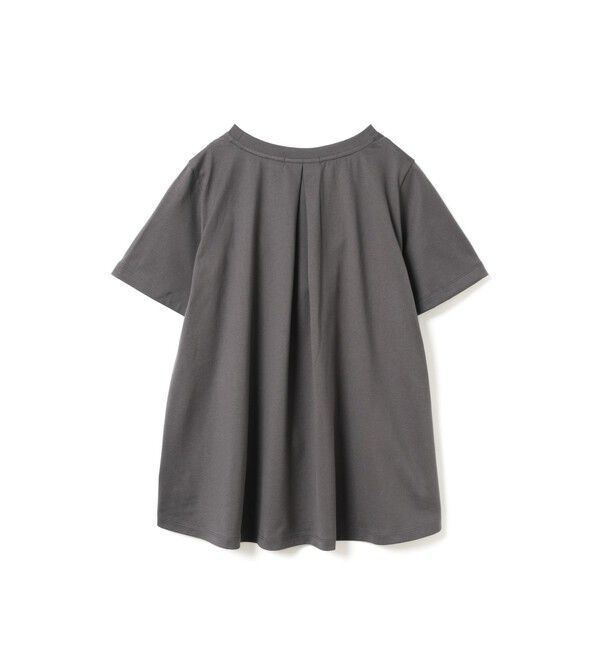 mizuiro ind「mizuiro ind フレアクルーネックTシャツ」|Tシャツ・カットソー|