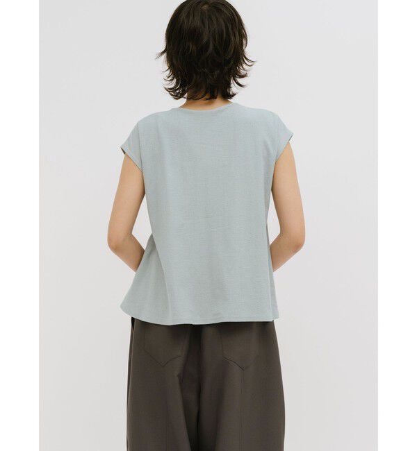 MIDIUMISOLID「MIDIUMISOLID for Ladies ドレープツイストノースリーブ」|Tシャツ・カットソー|
