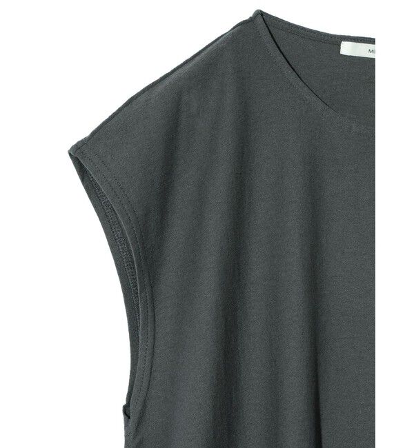 MIDIUMISOLID「MIDIUMISOLID for Ladies ドレープツイストノースリーブ」|Tシャツ・カットソー|