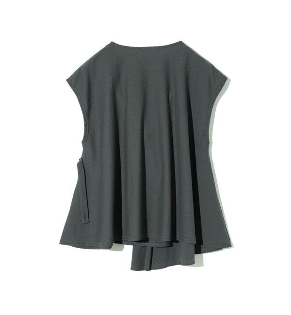 MIDIUMISOLID「MIDIUMISOLID for Ladies ドレープツイストノースリーブ」|Tシャツ・カットソー|
