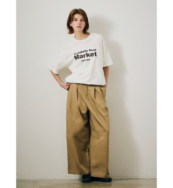 MARMARMAR「MARMARMAR プリントTシャツ(market)」|Tシャツ・カットソー|
