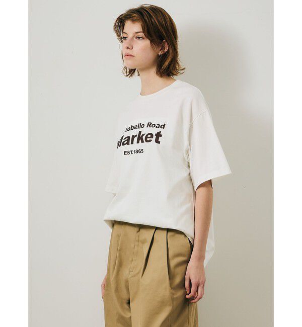 MARMARMAR「MARMARMAR プリントTシャツ(market)」|Tシャツ・カットソー|