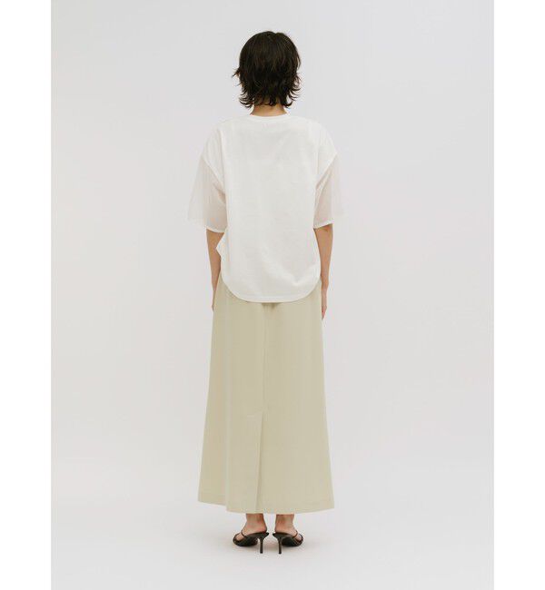 MIDIUMISOLID「MIDIUMISOLID for Ladies ラインナロースカート」|スカート|
