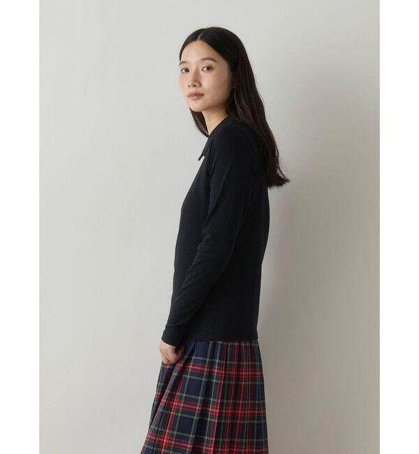 MidiUmi「MidiUmi シャツカラープルオーバー」|Tシャツ・カットソー|