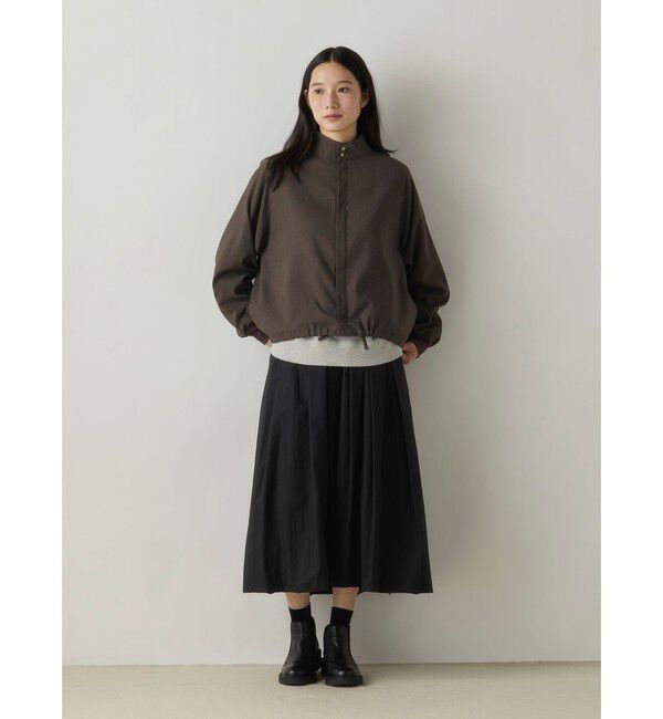 MidiUmi「MidiUmi スイングトップシャツブルゾン」|テーラードジャケット|