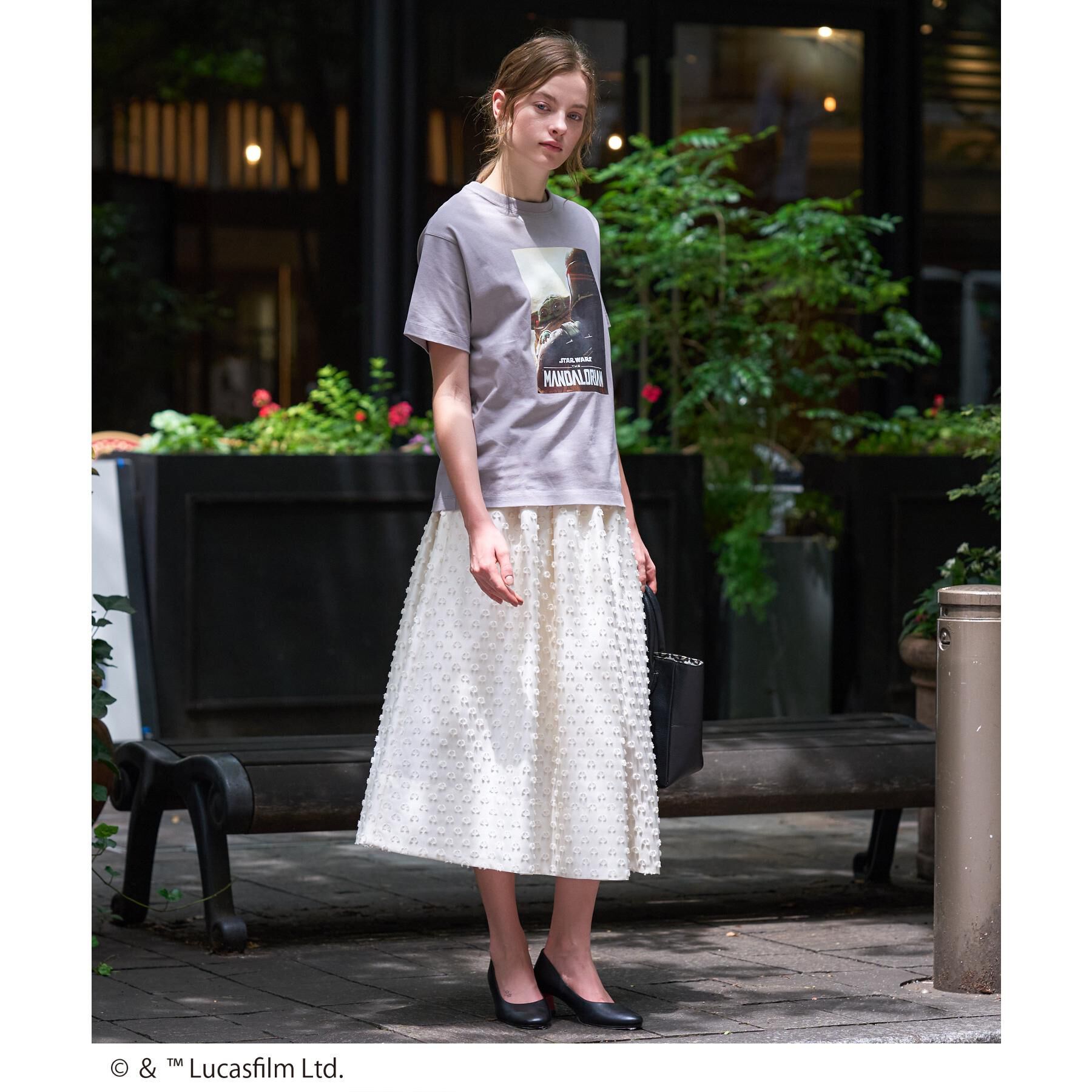 DRESSTERIOR「【接触冷感】STAR WARS マンダロリアン フォトTシャツ」|Tシャツ・カットソー|