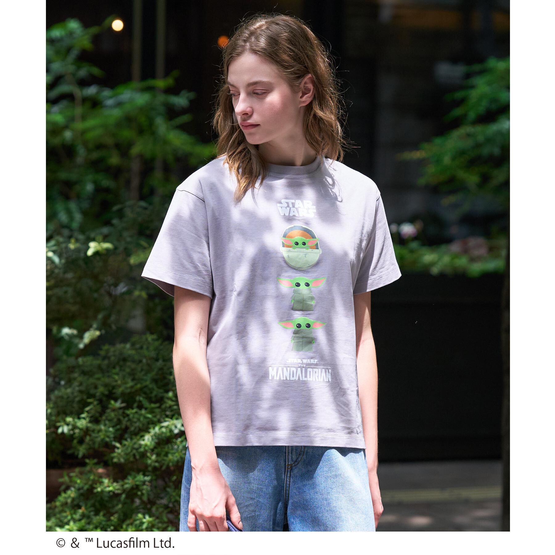 DRESSTERIOR「【接触冷感】STAR WARS グローグ グラフィックTシャツ」|Tシャツ・カットソー|