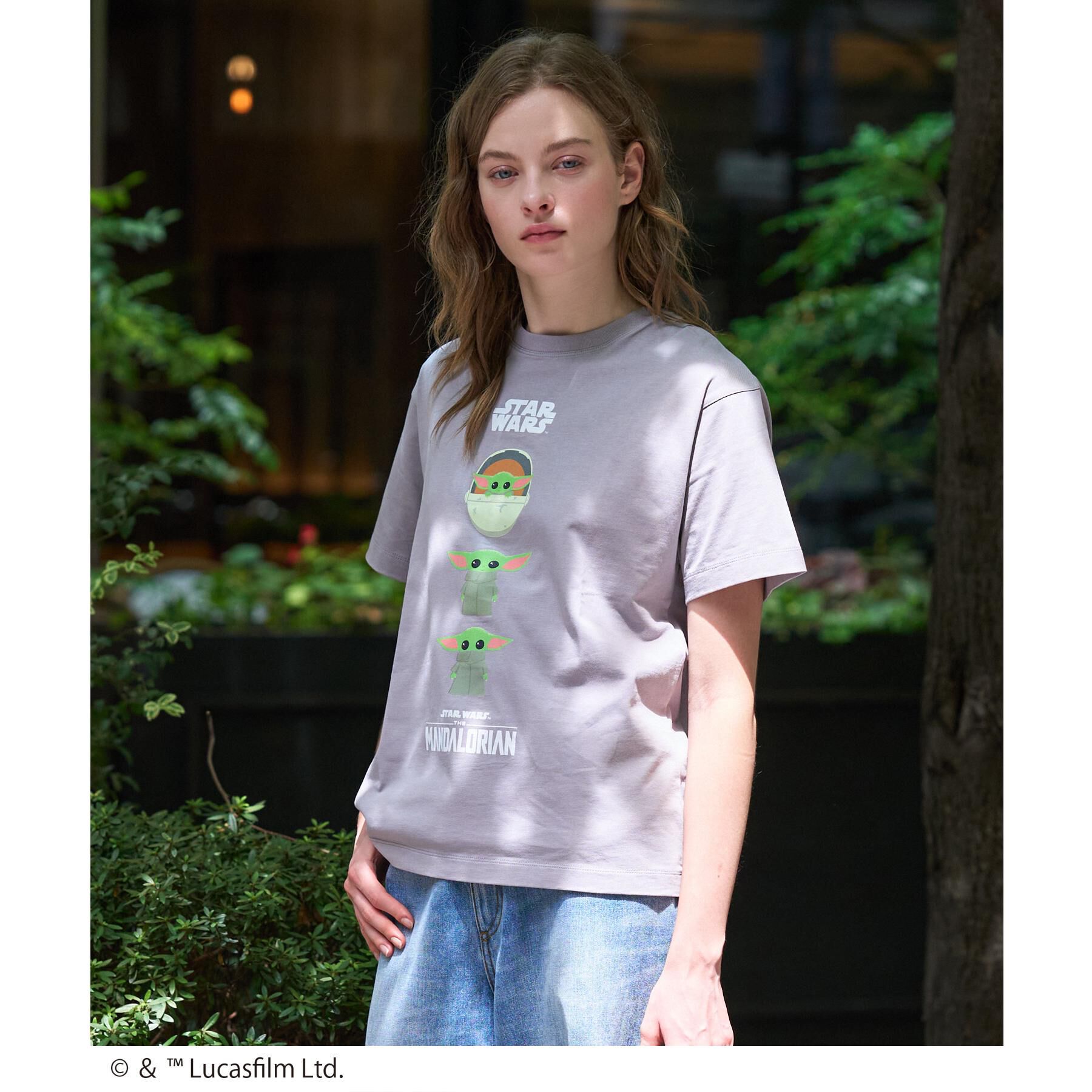 DRESSTERIOR「【接触冷感】STAR WARS グローグ グラフィックTシャツ」|Tシャツ・カットソー|