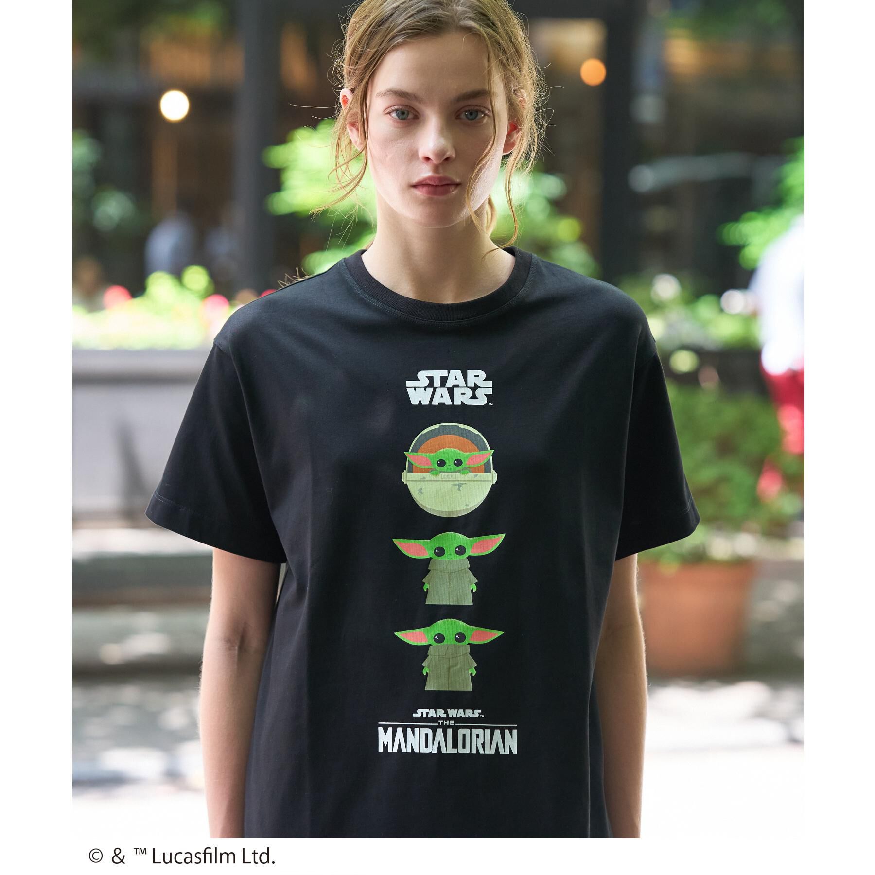 DRESSTERIOR「【接触冷感】STAR WARS グローグ グラフィックTシャツ」|Tシャツ・カットソー|