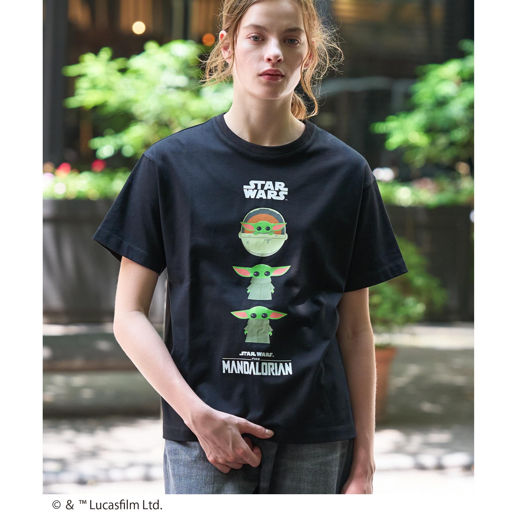 DRESSTERIOR「【接触冷感】STAR WARS グローグ グラフィックTシャツ」|Tシャツ・カットソー|