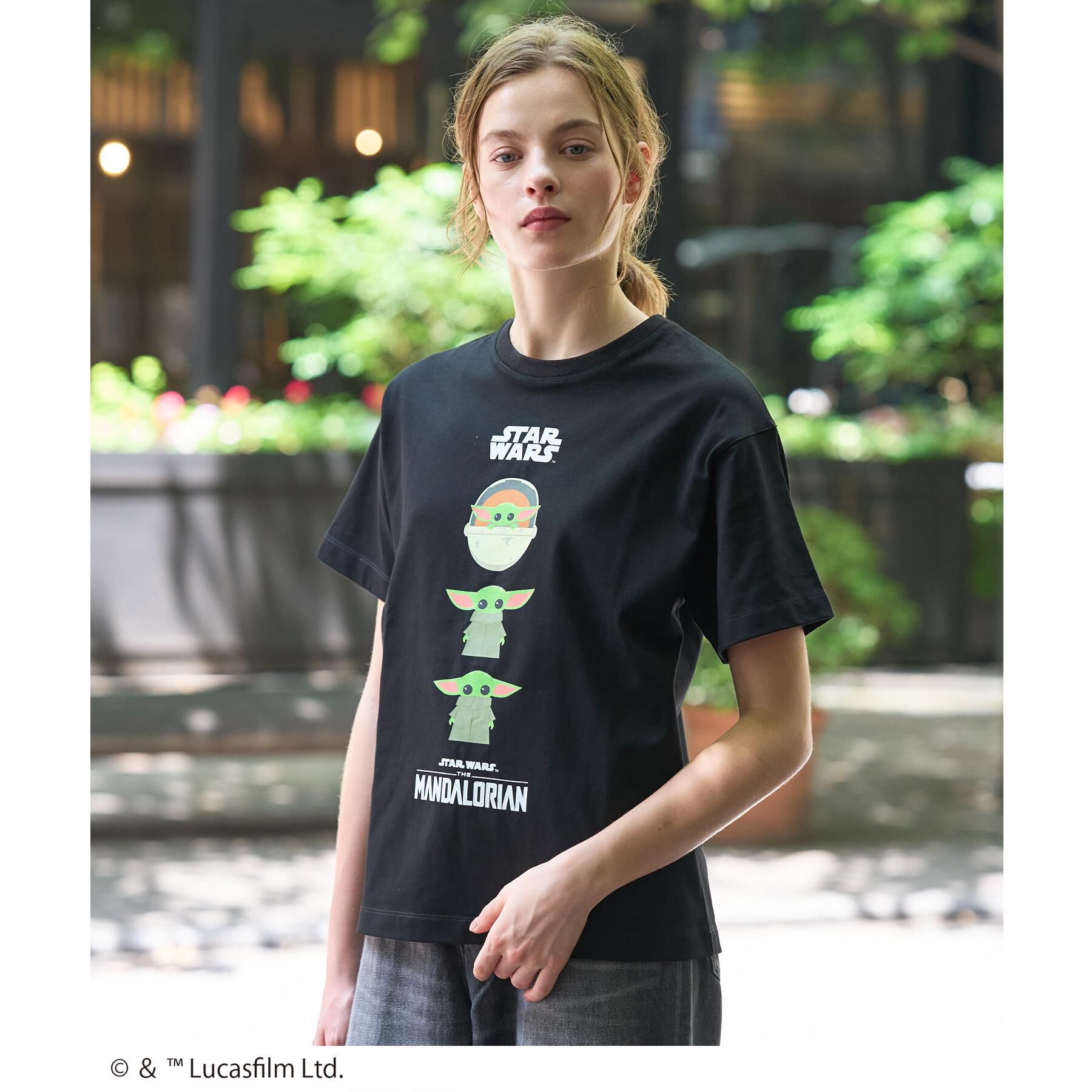 DRESSTERIOR「【接触冷感】STAR WARS グローグ グラフィックTシャツ」|Tシャツ・カットソー|