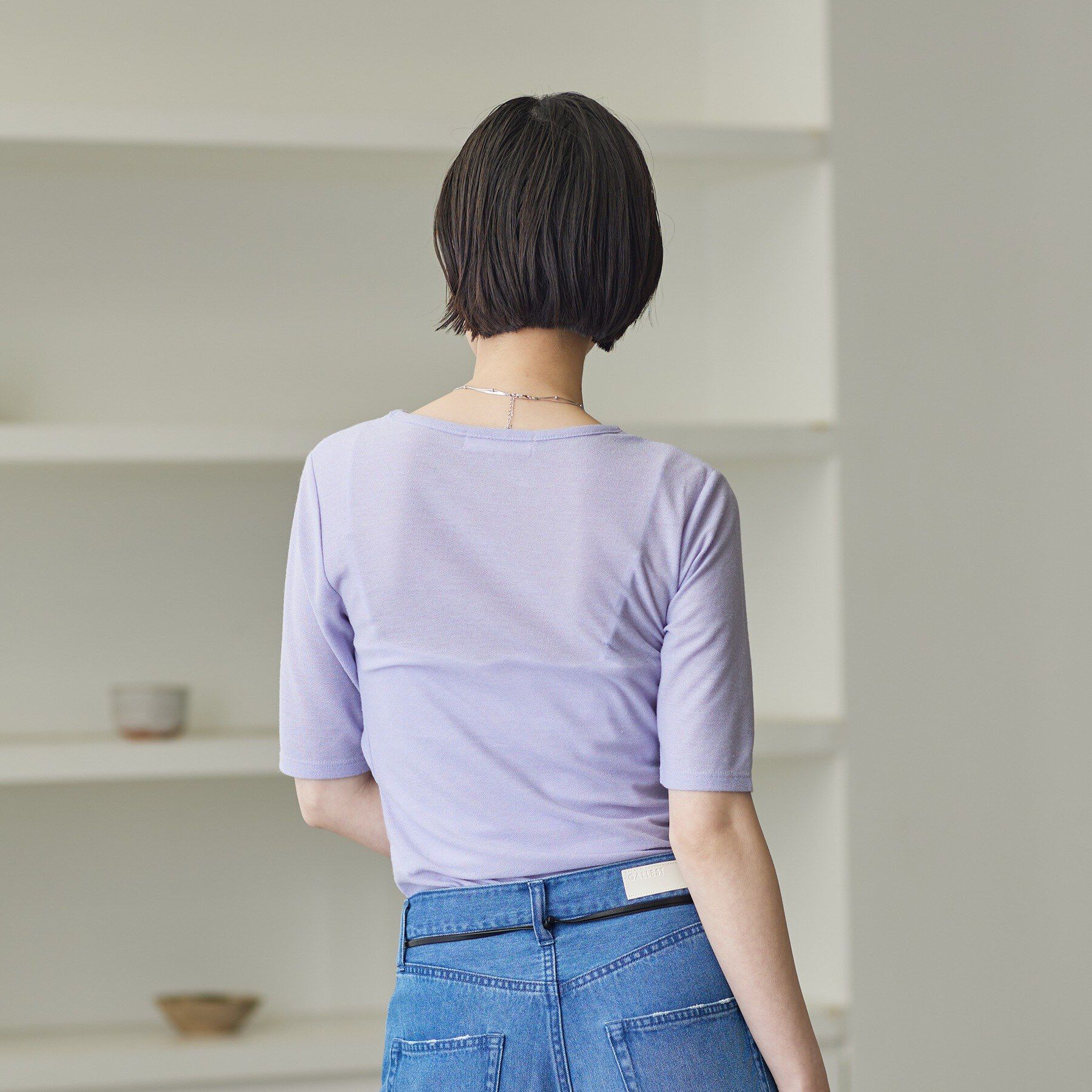 GALLEST「ツイストガーゼカットソー」|Tシャツ・カットソー|