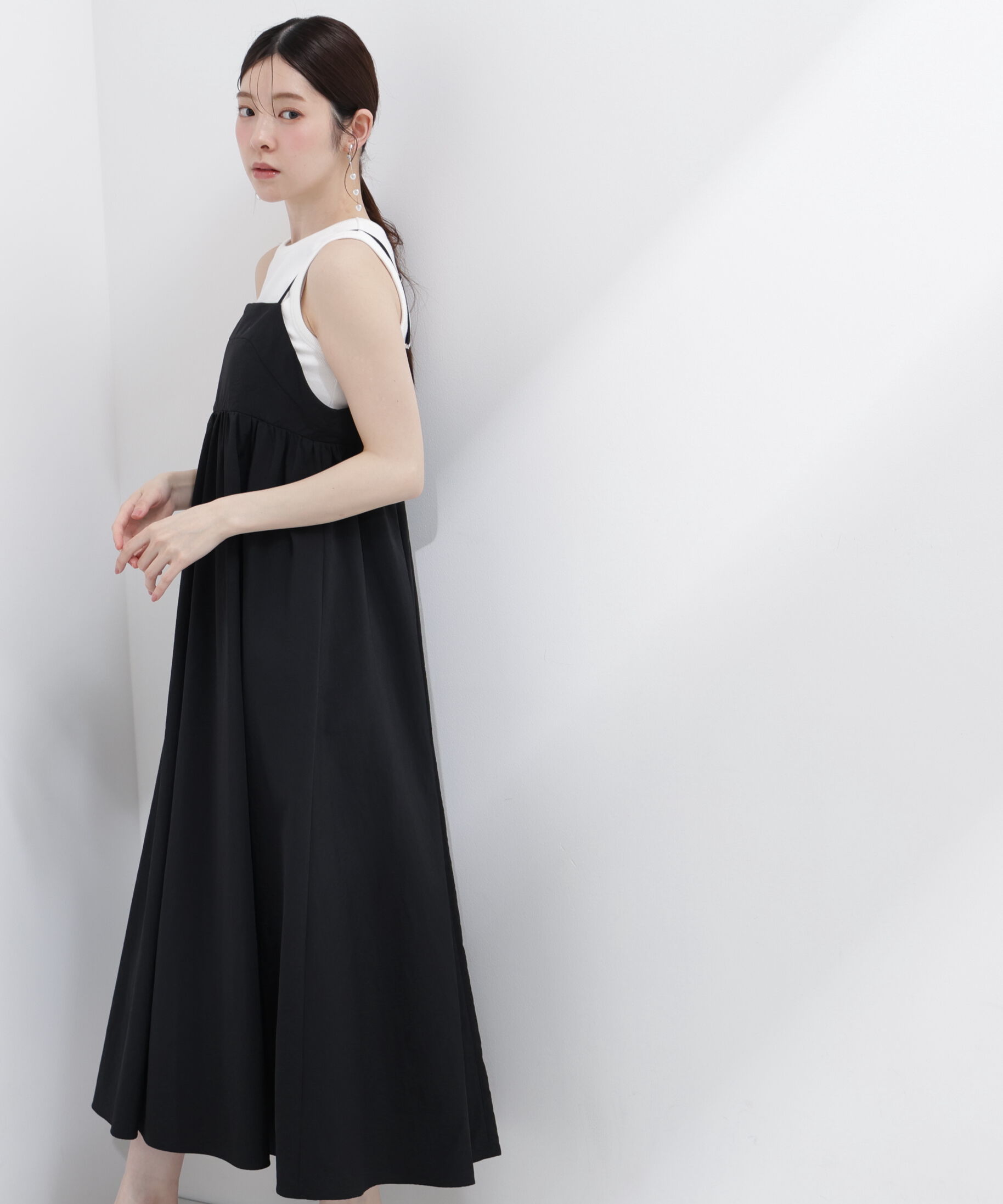 PROPORTION BODY DRESSING「カットドッキングキャミワンピース」|ワンピース|