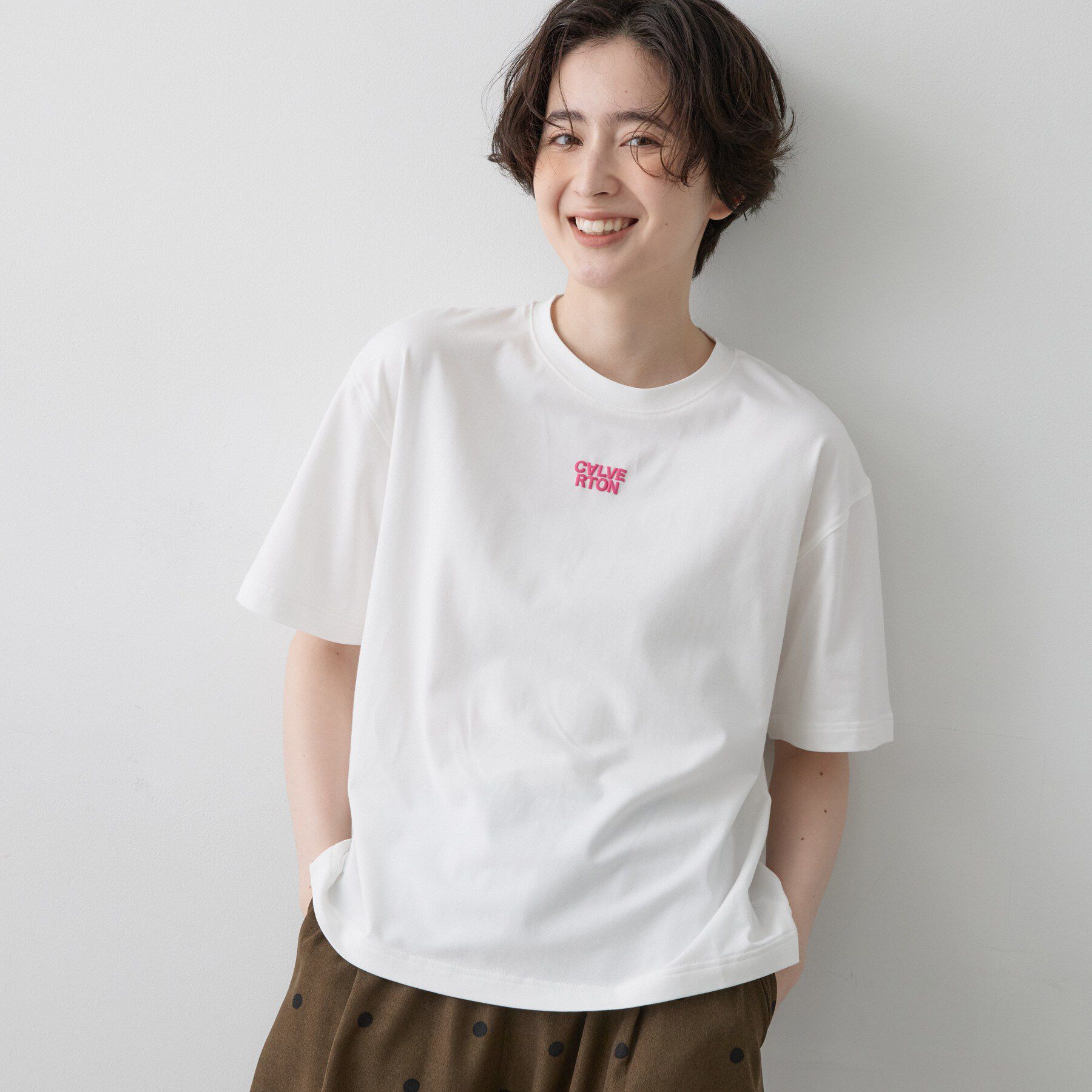 Dessin「グラフィックデザイン Tシャツ」|Tシャツ・カットソー|ホワイト(702)