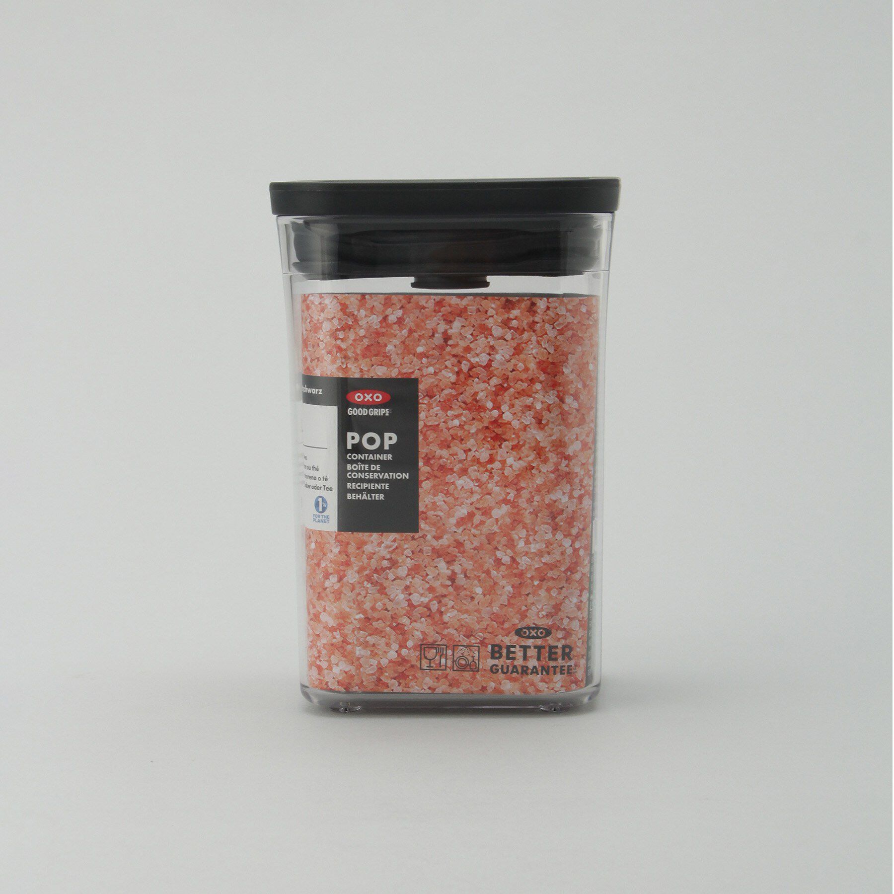 212 KITCHEN STORE「ポップコンテナ スモールスクエア ショート BK ＜OXO オクソー＞」|食器・キッチングッズ|