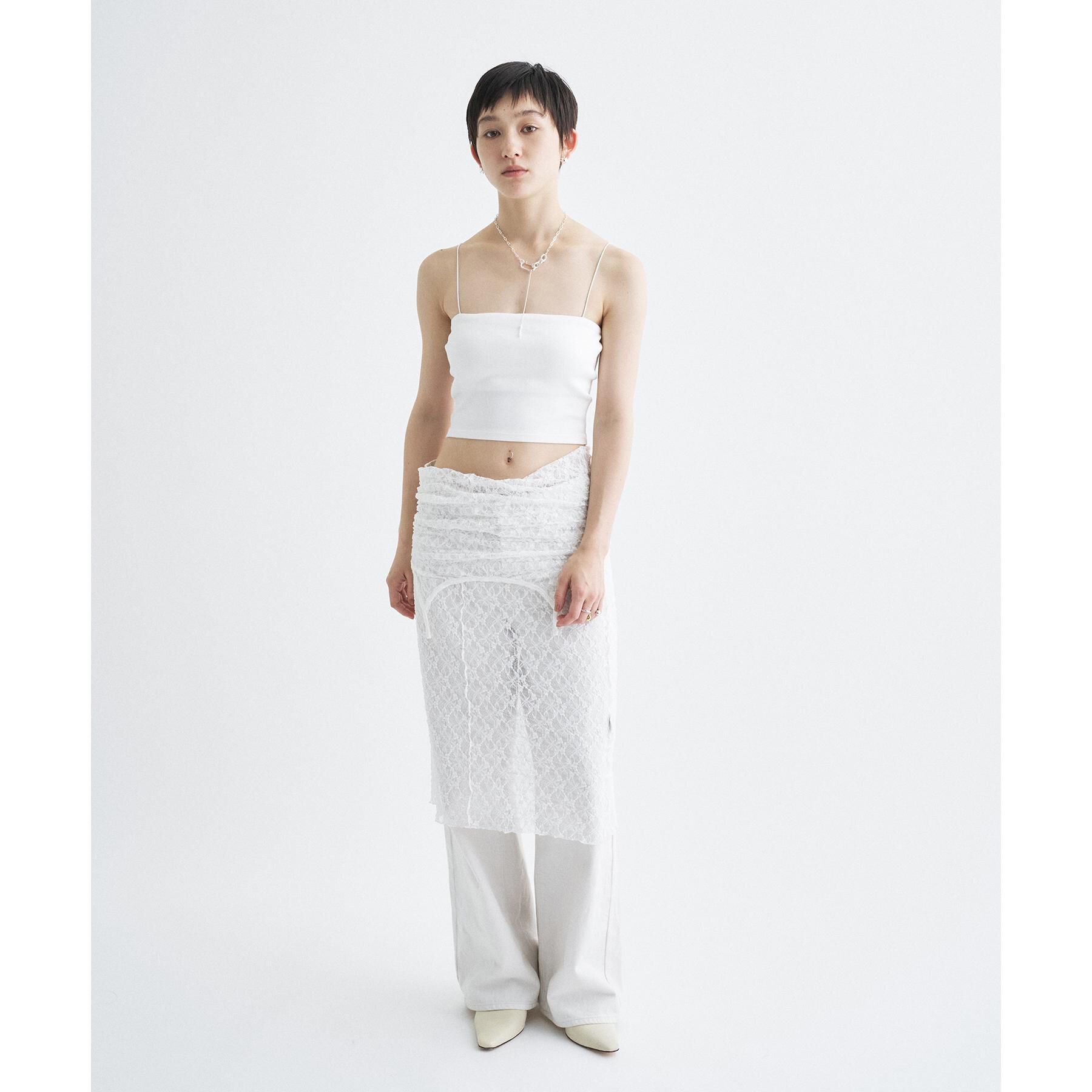 CODE A「【Re】【Cup-in】bandeau bra top」|チューブトップ|