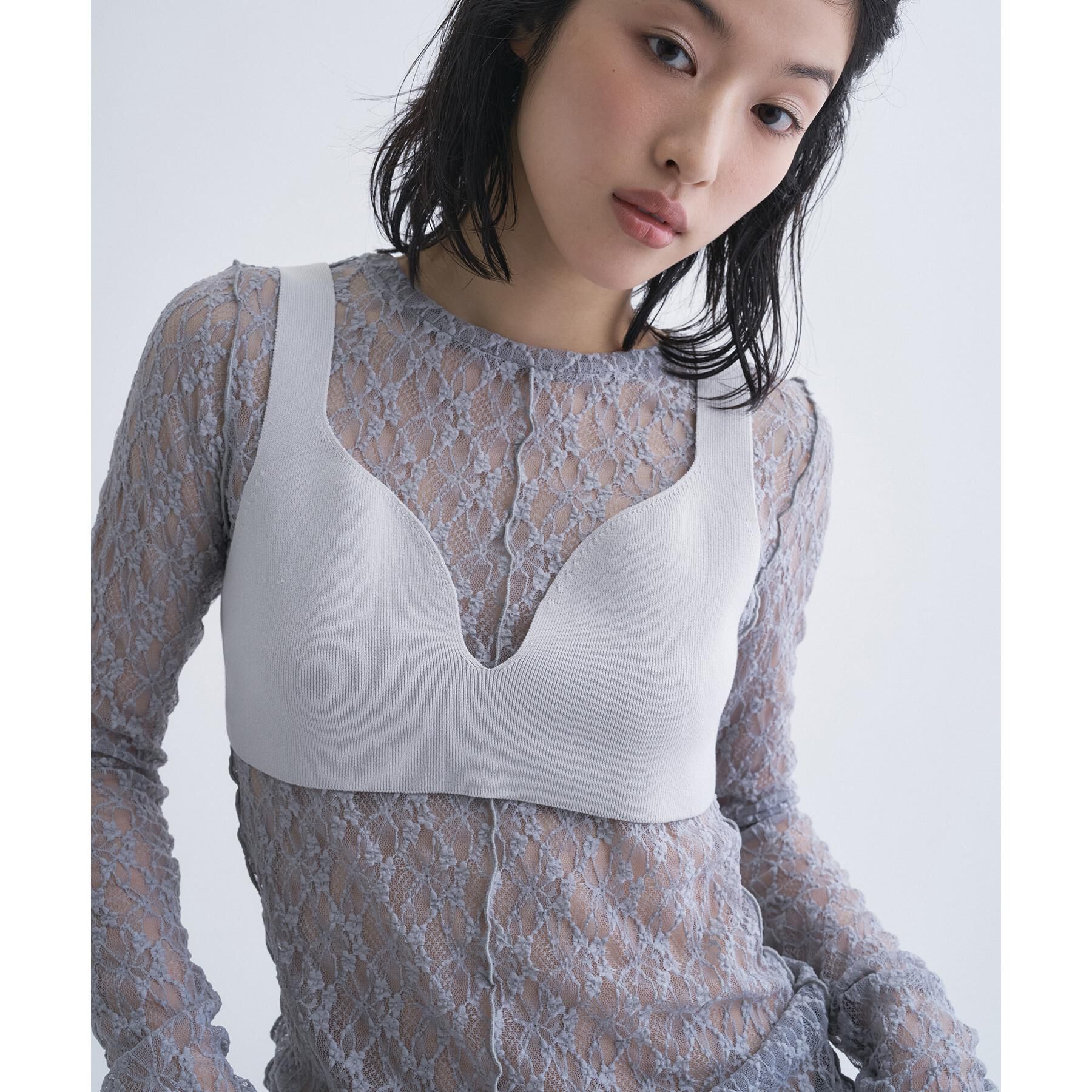 CODE A「knit bra」|ニット・セーター|
