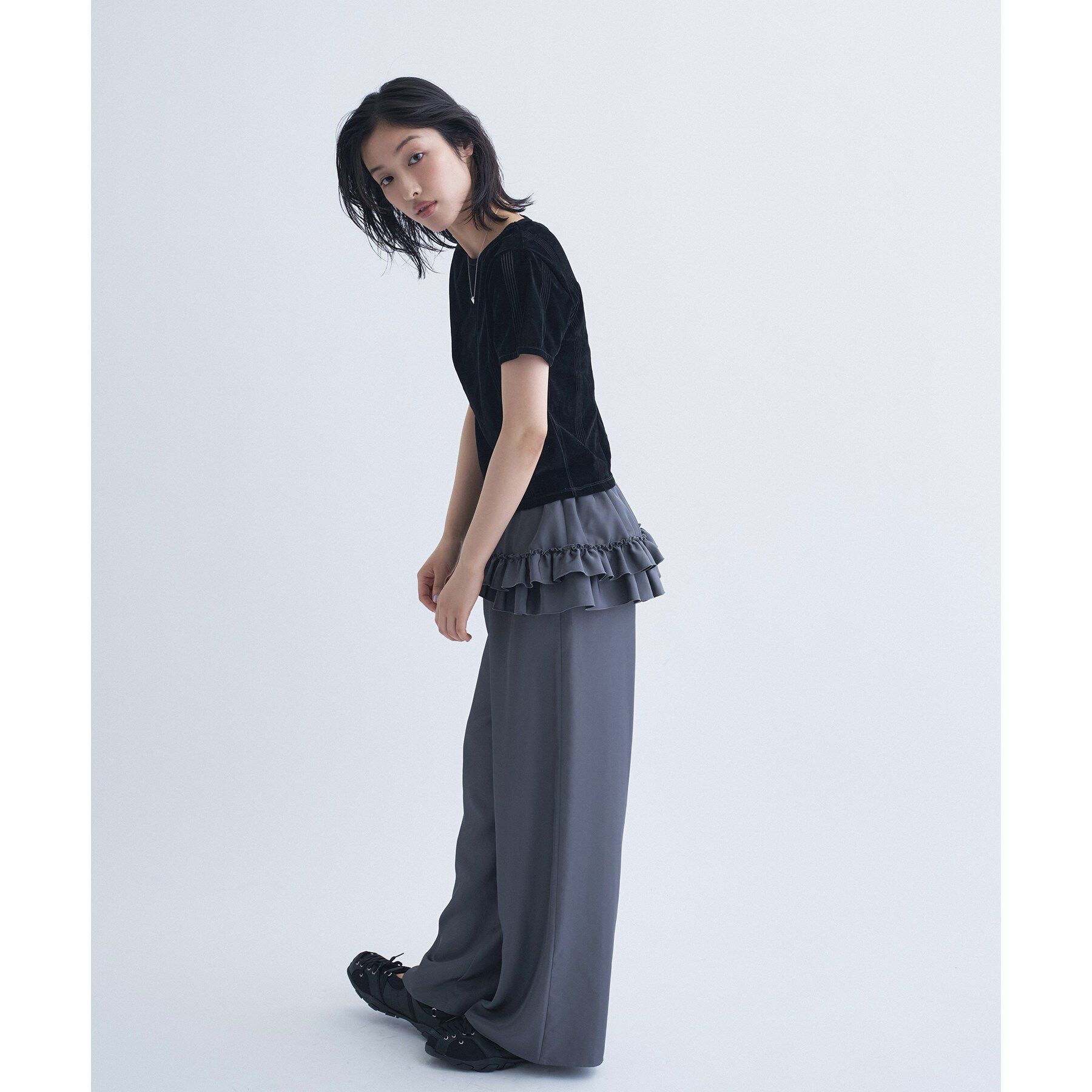 CODE A「Robert P． Miller｜Flocky SS tee」|Tシャツ・カットソー|