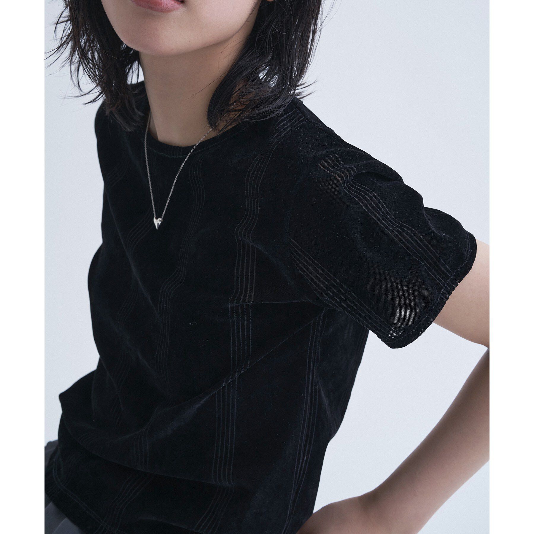 CODE A「Robert P． Miller｜Flocky SS tee」|Tシャツ・カットソー|