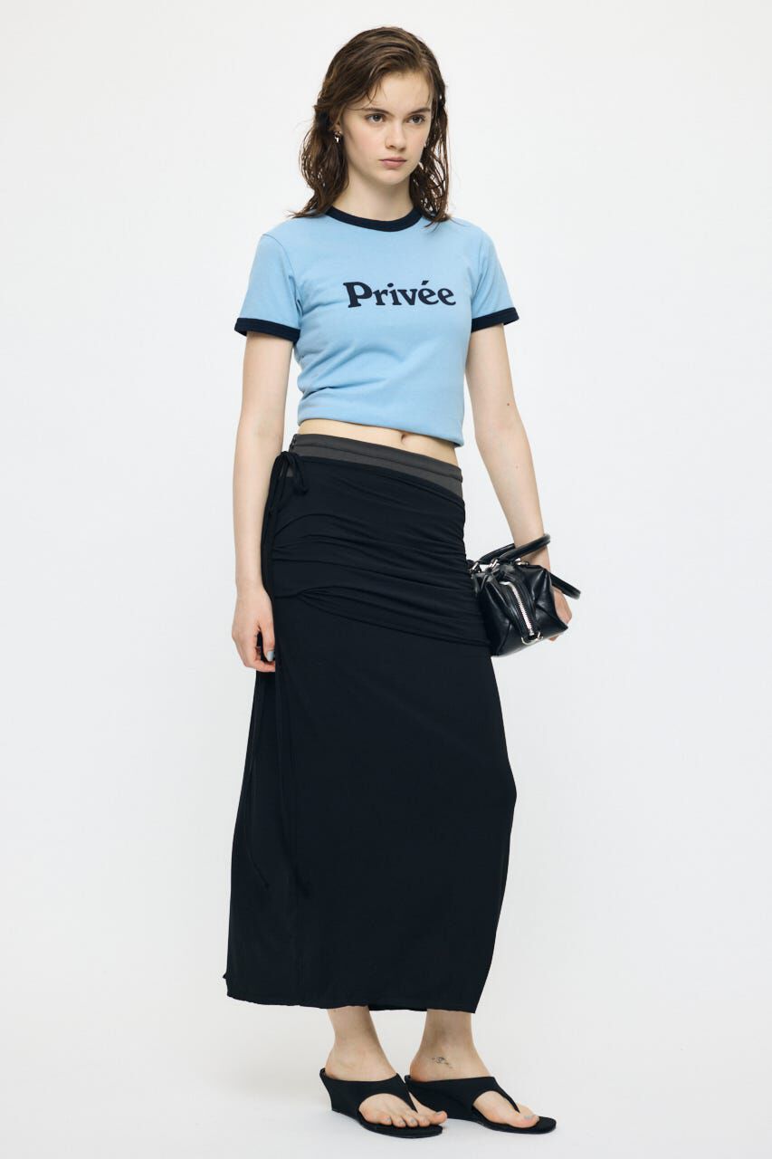 MOUSSY「LAYER CUT MAXI スカート」|スカート|