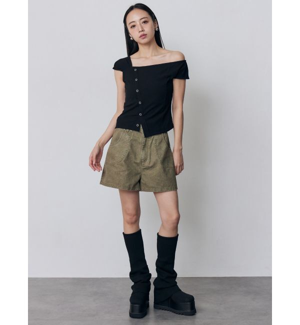 MURUA「ウォッシュショートパンツ」|その他|