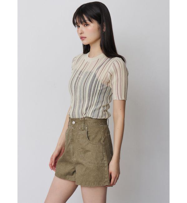 MURUA「ウォッシュショートパンツ」|その他|