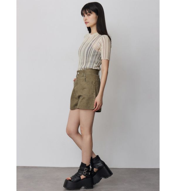 MURUA「ウォッシュショートパンツ」|その他|