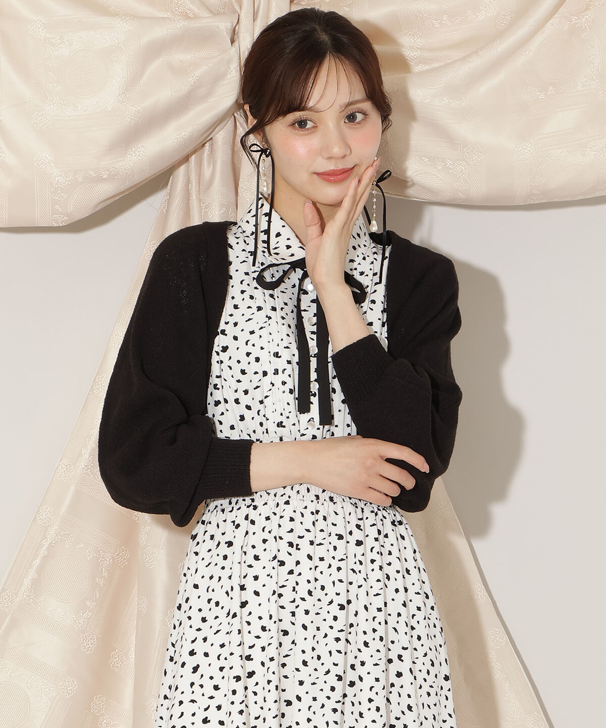 WILLSELECTION「ニットボレロカーディガン」|カーディガン|