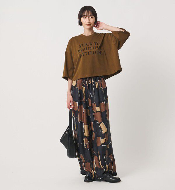 UNITED ARROWS「＜SACRA＞ジオメトリック プリント パンツ」|その他|