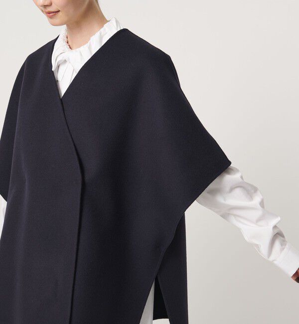 UNITED ARROWS「バイカラー リバー ストールベスト」|その他|
