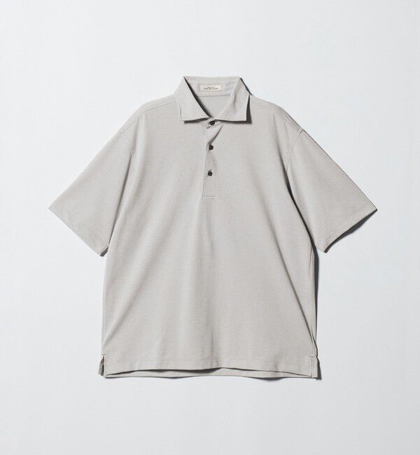 UNITED ARROWS green label relaxing「プライムフレックス ドット メッシュ カッタウェイ ビズポロ ポロシャツ -ストレッチ・吸水速乾・通気性-」|ポロシャツ|