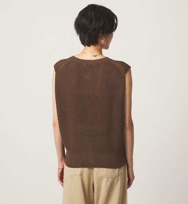 UNITED ARROWS green label relaxing「ニット ボタン ベスト」|ベスト・ジレ|