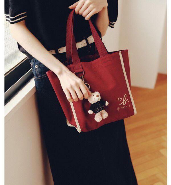 UNITED ARROWS green label relaxing「＜To b. by agnes b.コラボ＞トートバッグ（ミニ）」|トートバッグ|WINE