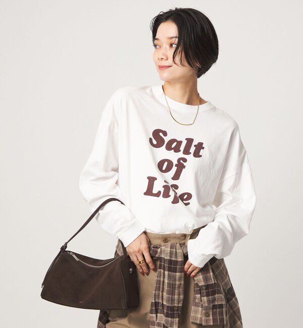 UNITED ARROWS green label relaxing「【別注】＜OAFISH＞ プリント ロングスリーブ Tシャツ」|Tシャツ・カットソー|OFF WHITE