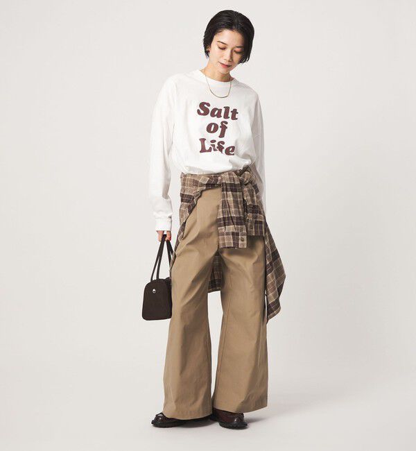 UNITED ARROWS green label relaxing「【別注】＜OAFISH＞ プリント ロングスリーブ Tシャツ」|Tシャツ・カットソー|