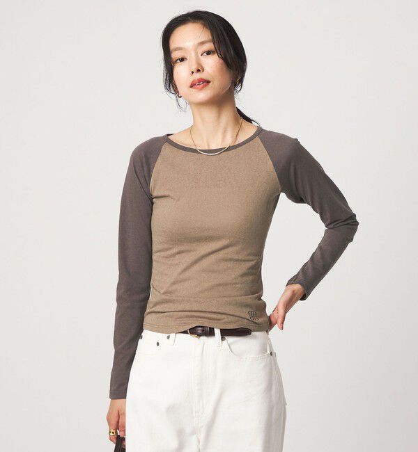 UNITED ARROWS green label relaxing「【別注】＜PROTAGONISTA＞ラグランスリーブ Tシャツ」|Tシャツ・カットソー|