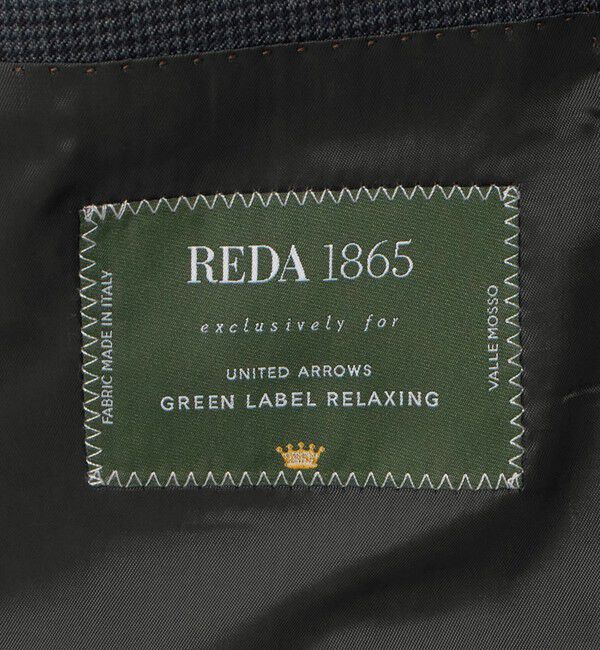 UNITED ARROWS green label relaxing「REDA ハウンドトゥース 2B RV スーツジャケット」|スーツ|
