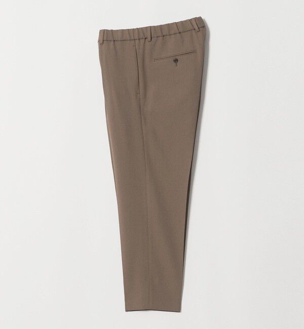UNITED ARROWS green label relaxing「A+ リネンライク リラックス イージー 1プリーツ セットアップ パンツ スラックス -ストレッチ-」|スラックス|MD.BROWN