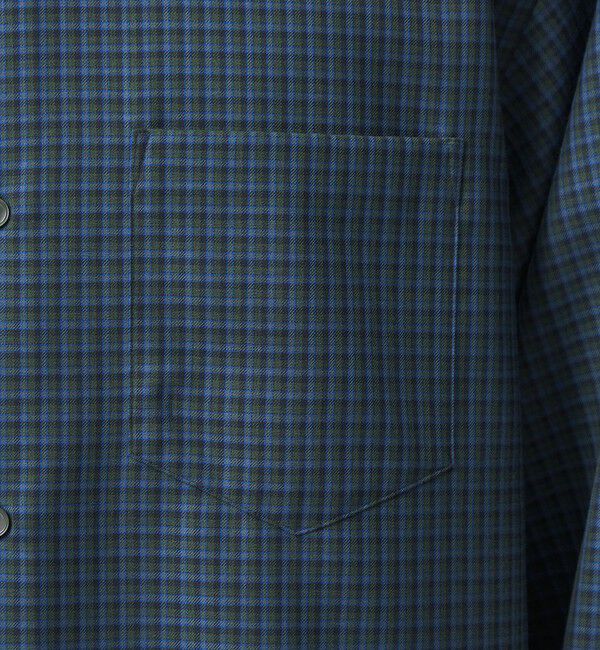 UNITED ARROWS green label relaxing「ウォッシャブル ビエラチェック ジャストルーズ 長袖 シャツ」|シャツ・ブラウス|