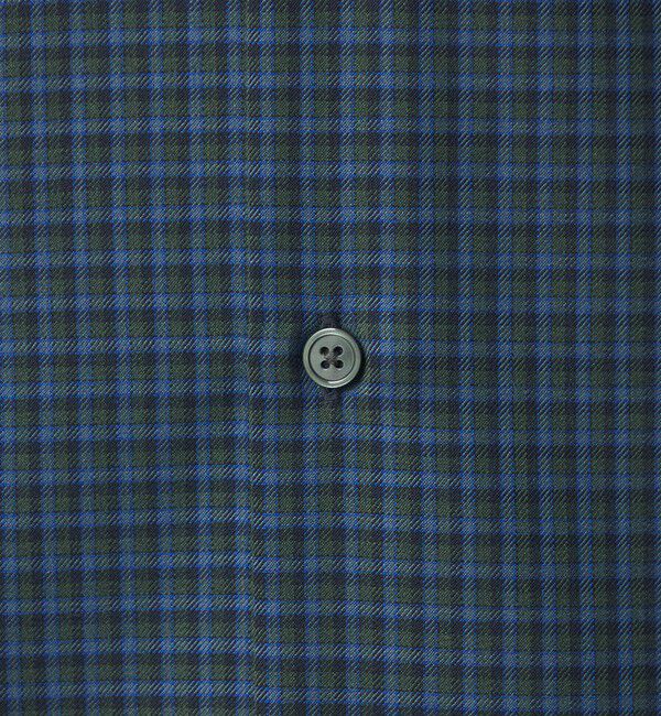 UNITED ARROWS green label relaxing「ウォッシャブル ビエラチェック ジャストルーズ 長袖 シャツ」|シャツ・ブラウス|