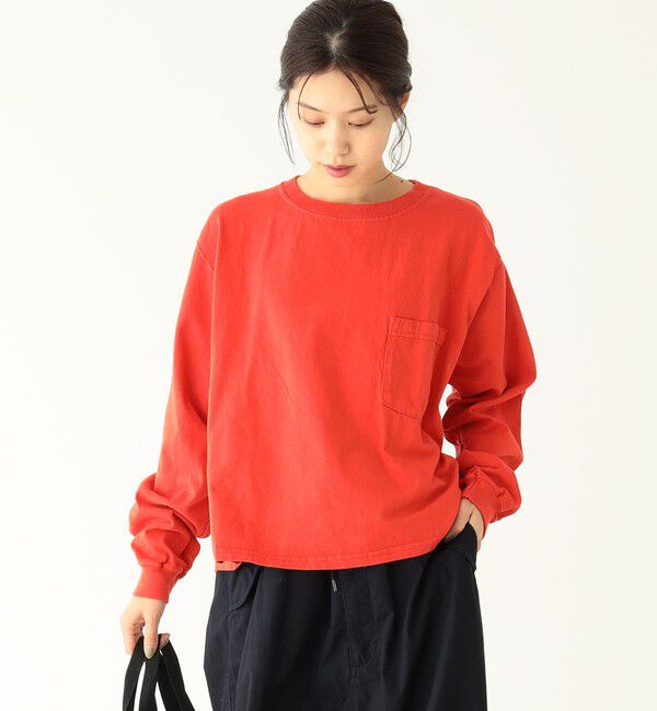 BEAMSBOY「Goodwear / カスタム ビッグ ロングスリーブ Tシャツ」|Tシャツ・カットソー|