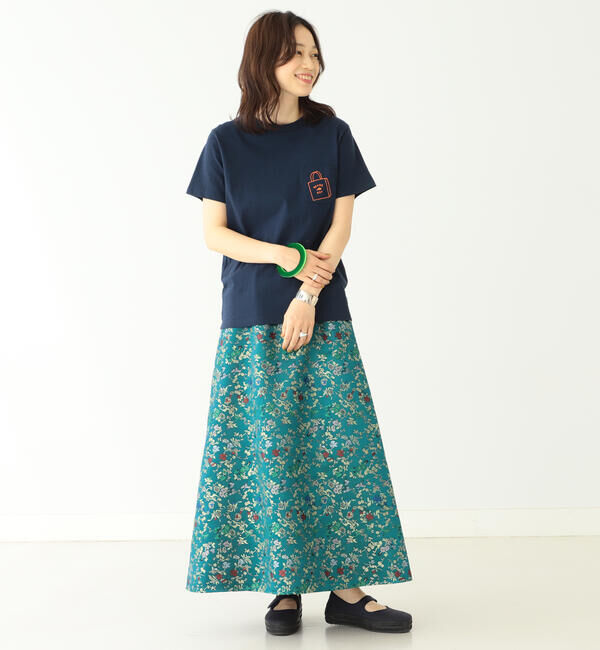 BEAMSBOY「BEAMS BOY / ショップバッグロゴ ポケット ショートスリーブ Tシャツ」|Tシャツ・カットソー|